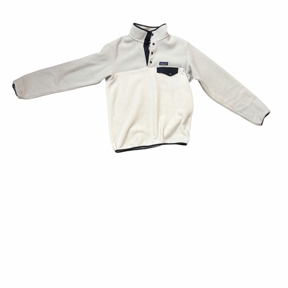 Patagonia White Fleece Jacket